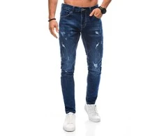 Blue Vyriškos jeans p1375 - mėlynas