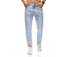 Blue Vyriškos jeans p1404 - mėlynas
