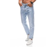 Blue Vyriškos jeans p1404 - mėlynas