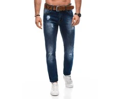 Blue Vyriškos jeans p1455 - mėlynas