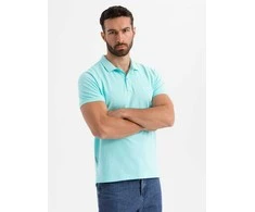 Blue vyriški polo marškinėliai – šviesiai mėlyni