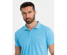Blue vyriški polo marškinėliai – šviesiai mėlyni