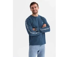 Blue vyriški marškinėliai - tamsiai mėlyni