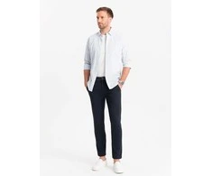 chino pants - dark mėlynas v2 om-pacp-0118