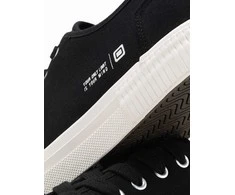 Sneakers Klasikiniai žemakulniai vyriški sportbačiai – juodi v4 om-fotl-0145