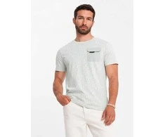 Cotton medvilniniai marškinėliai - geltonai žali v4 om-tsfp-0188