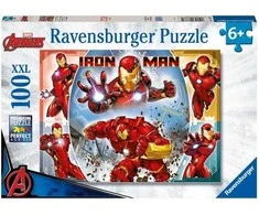 Ravensburger dėlionė, 100 detalių, Marvel Geležinis žmogus