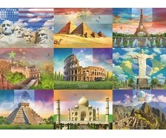 Ravensburger dėlionė, 200 detalių, paminklai