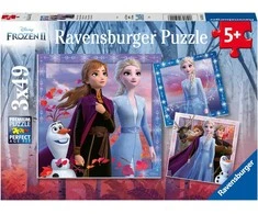 Ravensburger dėlionė 3x49 detalės Ledo šalis