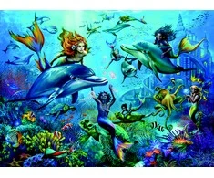 „Ravensburger“ dėlionė, 100 detalių, povandeninis nuotykis