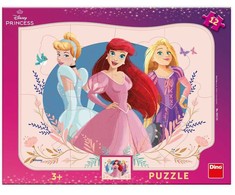 Dino Frame Dėlionė 12 detalių, Princesė