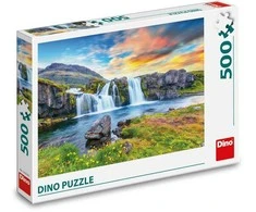 Dino Dėlionė 500 detalių Islandijos kriokliai