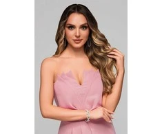 Pink suknelė moterims - rožinė