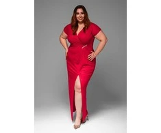moteriška suknelė - raudona