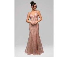 Pink moteriška suknelė - rožinė