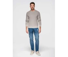 Blue Vyriškos CARROT FIT džinsinės kelnės su įbrėžimais – šviesiai mėlynos V1 OM-PADP-0250