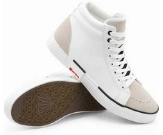 Sneakers vyriški laisvalaikio sportbačiai - balti t376