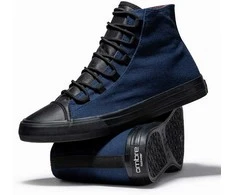 Sneakers vyriški laisvalaikio sportbačiai - tamsiai mėlyni t378