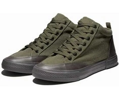 Sneakers vyriški laisvalaikio sportbačiai - alyvuogių spalvos t377