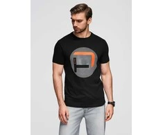 vyriški marškinėliai – juodi
