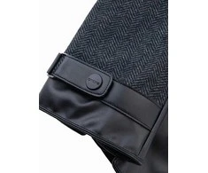 Vyriškos pirštinės dark pilka