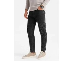 Vyriškos jeans p1079 - juodas