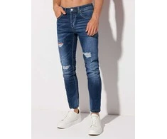 Vyriškos jeans p1217 - dark mėlynas