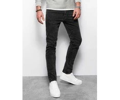 Vyriškos jeans skinny fit - juodas p1062