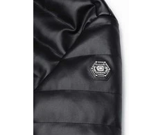 vyriška vidutinio sezono bomber striukė - juoda c602