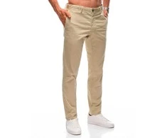Dark vyriškos chino kelnės p1359 - tamsiai smėlio spalvos