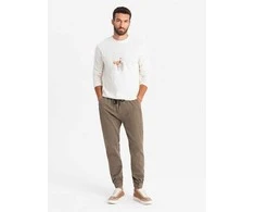 Vyriškos pants dark ruda