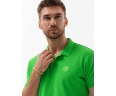 vyriški vienspalviai polo marškinėliai s1374 – žali