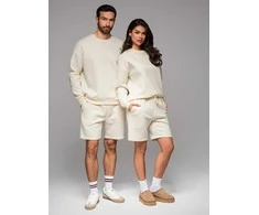 CREAM vyriški šortai - kreminės spalvos