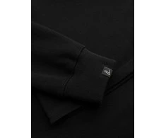 Collar Vyriškas struktūruotas megztinis su polo apykakle – juodas V8 OM-SSNZ-0149