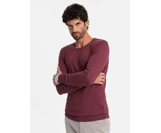 vyriškas bordo spalvos ombre megztinis