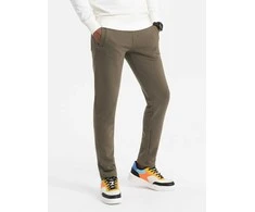 Vyriškos sweatpants - dark olive žalias v14 p866