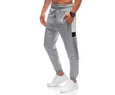 Vyriškos sweatpants p1390 - pilkas