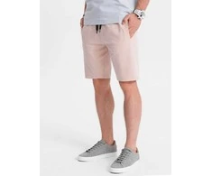 Pink vyriški sportiniai šortai - rožiniai w291