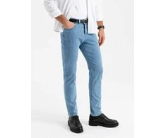 Ombre Clothing Vyriškos kelnės Šviesiai mėlynas stiliaus - ombre stiliaus drabužiai