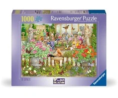 Ravensburger aukštos kokybės dėlionė Kavinė gamtos viduryje, 1000 vnt