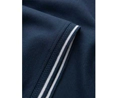 Dark Polo marškinėliai - tamsiai mėlyni v3 om-poss-0110
