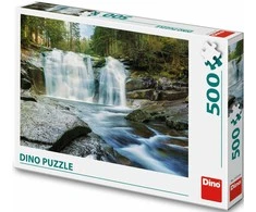 Waterfall Dėlionė Dino 500 detalių, murmėjantis krioklys