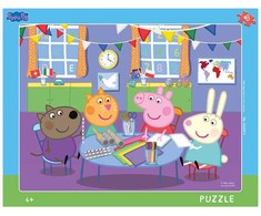 Dėlionės dinozaurų rėmelis 40 vnt., Peppa Pig