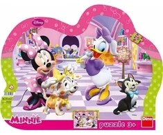 Dėlionė Dino rėmelio siluetas 25 detalės, Disney Minnie
