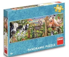 Dėlionė Dino Panorama 150 detalių ūkis
