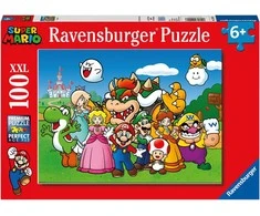 Ravensburger dėlionė, 100 detalių, Super Mario