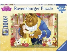 Ravensburger dėlionė „Gražuolė ir pabaisa“, 100 detalių
