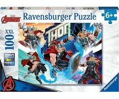 Ravensburger dėlionė 100 detalių Galingasis keršytojas Toras