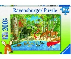 Dėlionė „Ravensburger“ 200 detalių: miško draugai