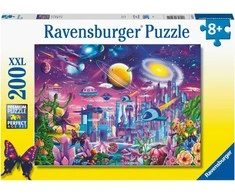 Ravensburger dėlionė, 200 detalių, Kosminis miestas